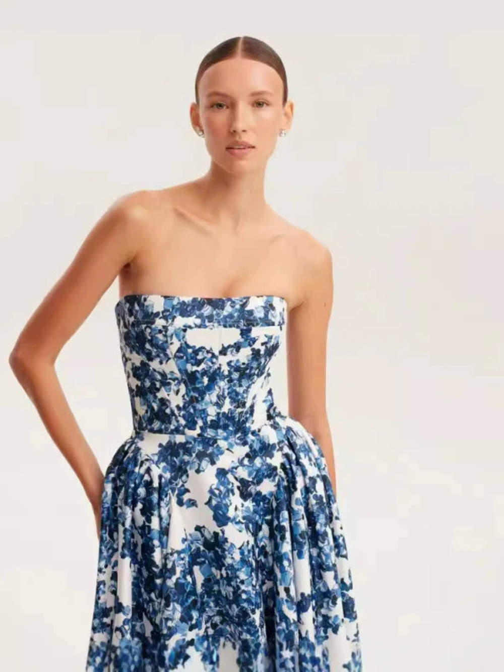 ZARA Spring Summer Off Shoulder Cutout Long Elegant Evening Dress